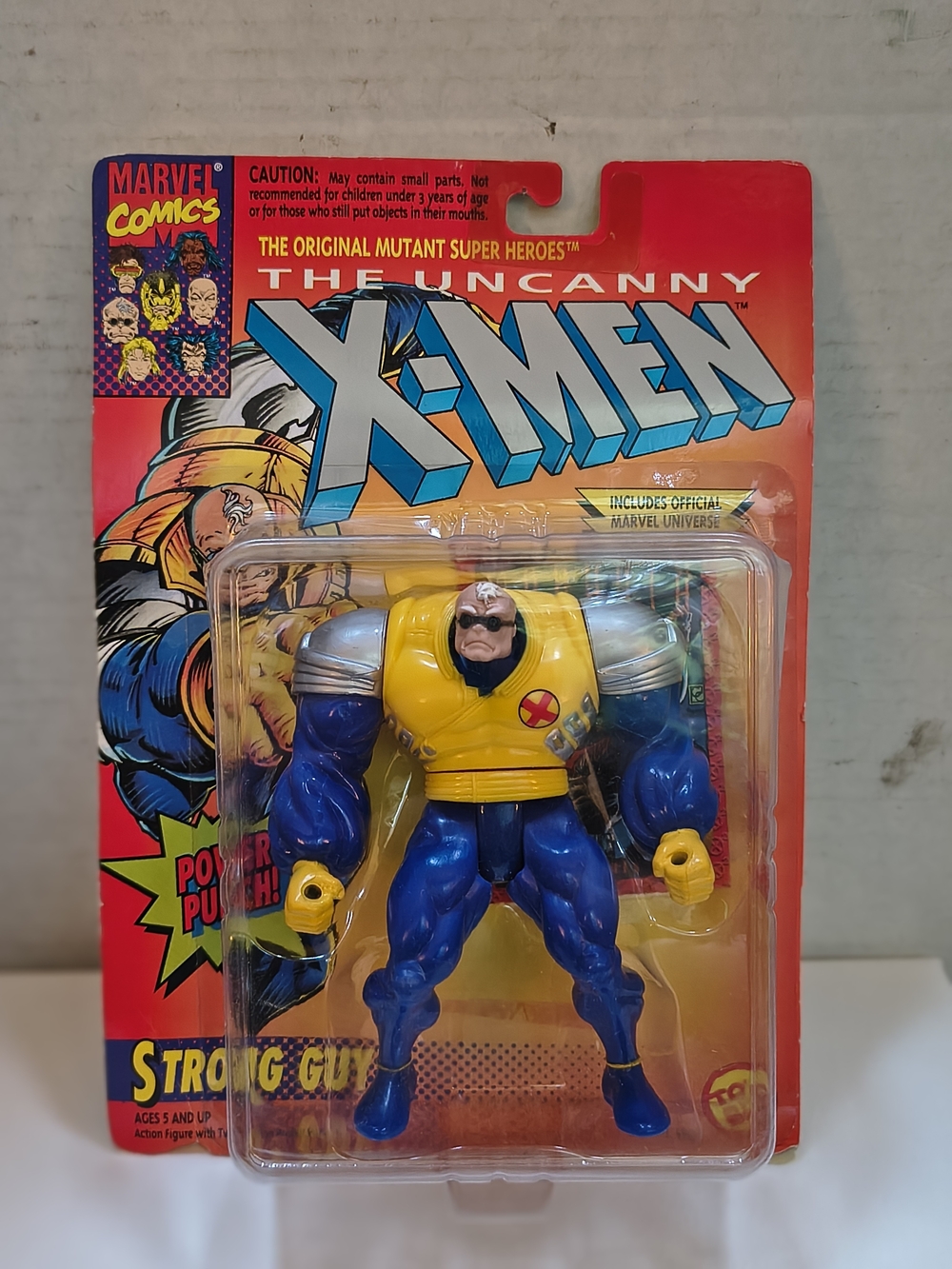 Marvel The Uncanny X-Men Strong Guy Action Figure - Yellow & Blue